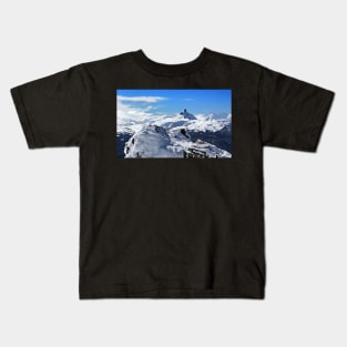 Black Tusk from Whistler Mountain Kids T-Shirt